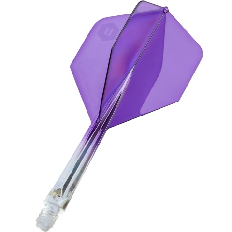 Unicorn Forge Two-Tone Flights — Zintegrowany System Lotka i Shaftu, Plus Std