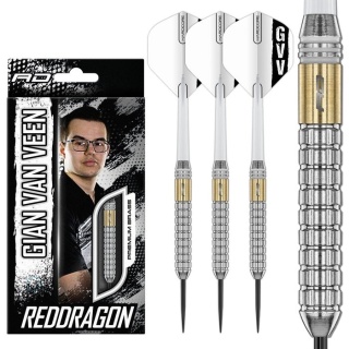 Red Dragon Gian van Veen Brass Signature Edition - Lotki do Darta