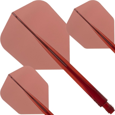 Piórka Condor AXE Small Clear Red