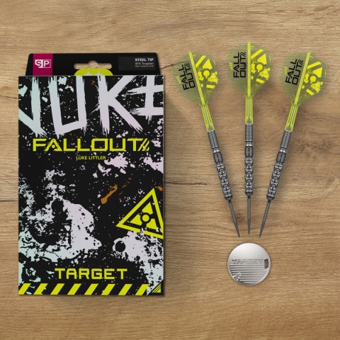 [Przedsprzedaż wysyłka do 9.10] Lotki Target Luke Littler Nuke Fallout 90%