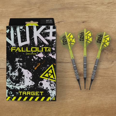 [Przedsprzedaż wysyłka do 9.10] Lotka Target Luke Littler Nuke Fallout Soft (Soft Tip)
