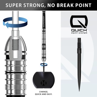 Harrows Supergrip Tapered Quick Point 90%