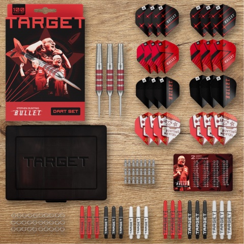 Target Stephen Bunting 100 PC Brass Dart Set