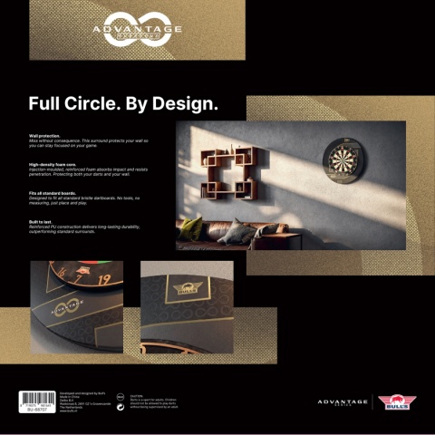 Bull's Advantage 8 - Dartboard Surround