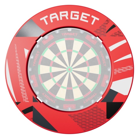 [Przedsprzedaż wysyłka do 9.10] Opona Target Patterned Notched Czerwona