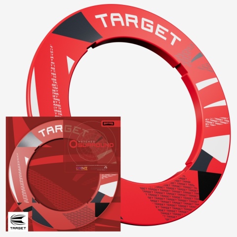 [Przedsprzedaż wysyłka do 9.10] Opona Target Patterned Notched Czerwona