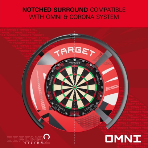 [Przedsprzedaż wysyłka do 9.10] Opona Target Patterned Notched Czerwona