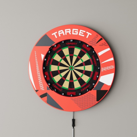 [Przedsprzedaż wysyłka do 9.10] Opona Target Patterned Notched Czerwona