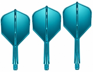 Piórka GOAT Air Neon Aqua No6 – system piórko + shaft