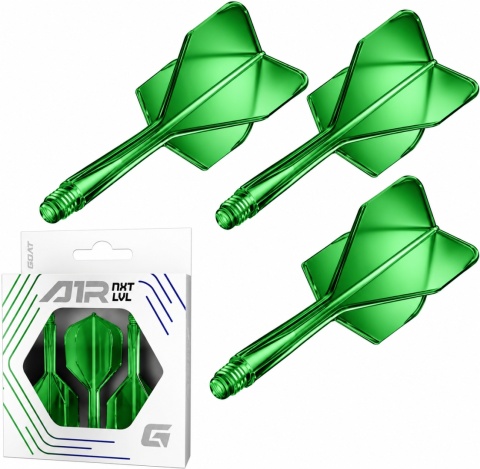 Piórka GOAT Air Green Clear No6 – system piórko + shaft
