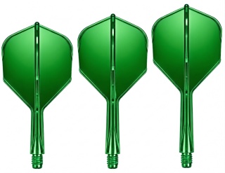 Piórka GOAT Air Green Clear No6 – system piórko + shaft