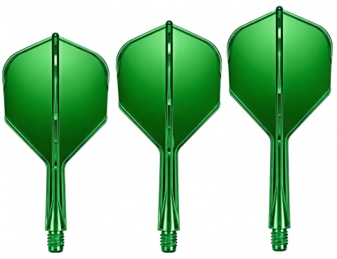 Piórka GOAT Air Green Clear No6 – system piórko + shaft