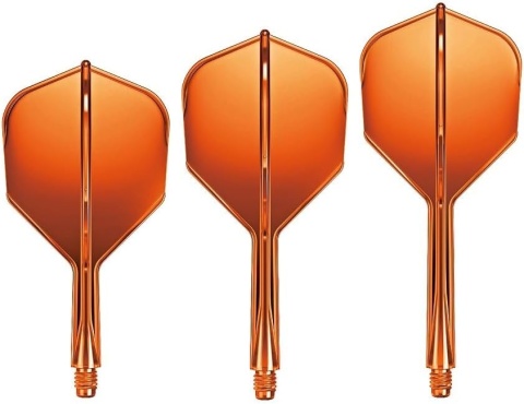 Piórka GOAT Air Neon Orange No6 – system piórko + shaft
