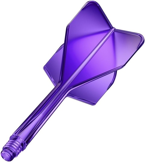Piórka GOAT Air Neon Purple No6 – system piórko + shaft