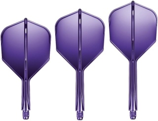 Piórka GOAT Air Neon Purple No6 – system piórko + shaft