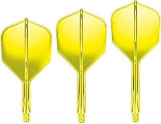 Piórka GOAT Air Neon Yellow No6 – system piórko + shaft