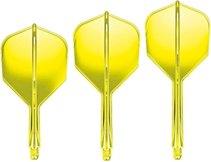 Piórka GOAT Air Neon Yellow No6 – system piórko + shaft