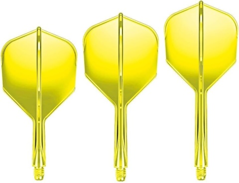 Piórka GOAT Air Neon Yellow No6 – system piórko + shaft