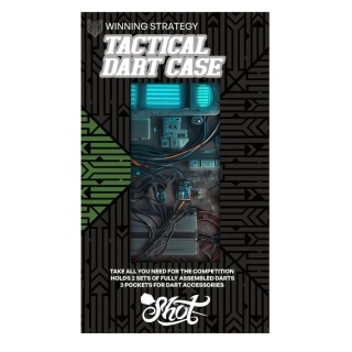 SHOT TACTICAL DART CASE — AI CYBERPUNK — ETUI NA LOTKI