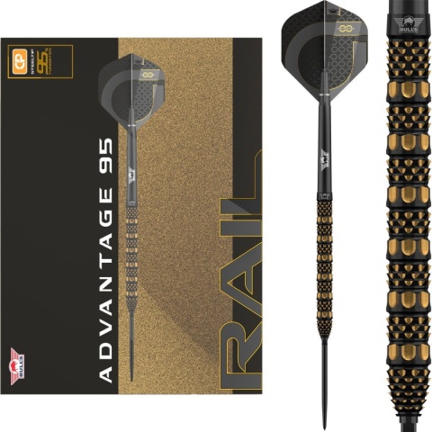 Bull's Advantage 95% Rail CP 95% 22/23/24g – lotki steel