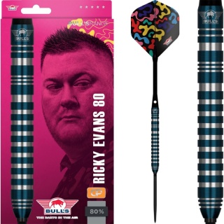 Bull's Ricky Evans 80% Blue CP 95% 21/23g – lotki steel
