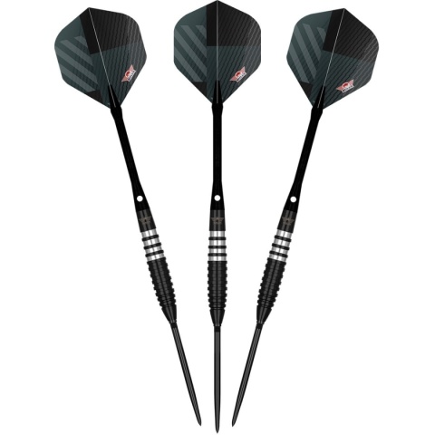 Bull's Volt 80% Black CP 95% 21/22/23g – lotki steel
