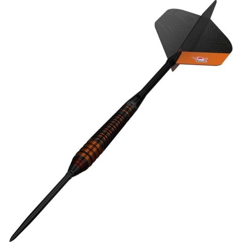 Bull's Dirk van Duijvenbode 80% Black CP 95% 22/24g – lotki steel