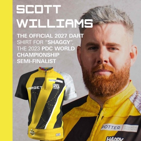 Oficjalna koszulka meczowa Target 2027 — Scott Williams ("Shaggy")