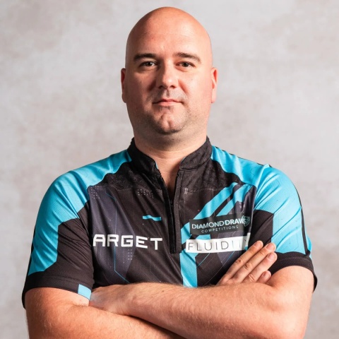 Oficjalna koszulka meczowa Target 2027 — Rob Cross ("Voltage")