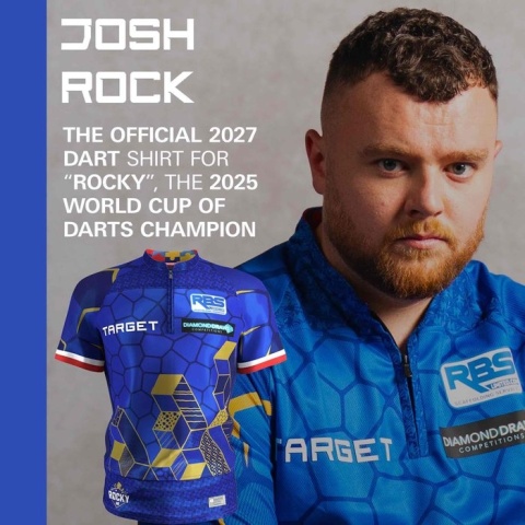 Oficjalna koszulka meczowa Target 2027 — Josh Rock ("Rocky")