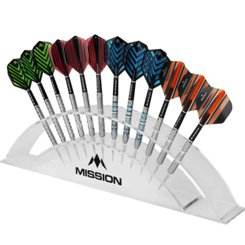 Mission Station 12 Acrylic Darts Display Arc