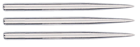 Groty zamienne Bull's Dartpoints Silver 32-38 mm Groty zamienne Bull's Dartpoints Silver 32-38 mm