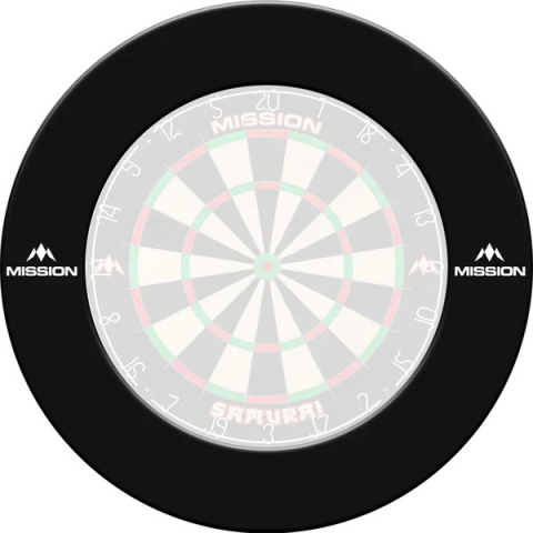 Osłona tarczy gumowa ring opona Mission Dartboard Surround - Pro - Heavy Duty - with Logo Osłona tarczy gumowa ring opona Mission Dartboard Surround - Pro - Heavy Duty - with Logo