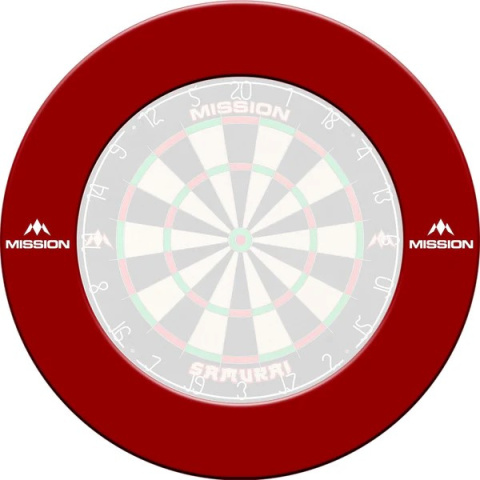 Osłona tarczy gumowa ring opona Mission Dartboard Surround - Pro - Heavy Duty - with Logo Osłona tarczy gumowa ring opona Mission Dartboard Surround - Pro - Heavy Duty - with Logo