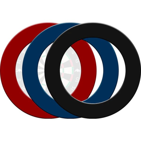 Osłona tarczy gumowa ring opona Mission Dartboard Surround Pro Heavy Duty Plain Osłona tarczy gumowa ring opona Mission Dartboard Surround Pro Heavy Duty Plain