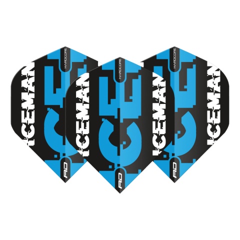 HARDCORE GERWYN PRICE - BLACK, WHITE & GREY LOGO FLIGHTS HARDCORE GERWYN PRICE - BLACK, WHITE & GREY LOGO FLIGHTS