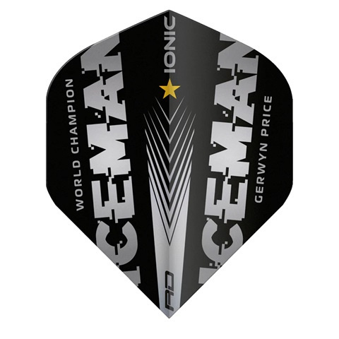 Red Dragon ICEMAN WORLD CHAMPION SILVER EDITION DART FLIGHTS