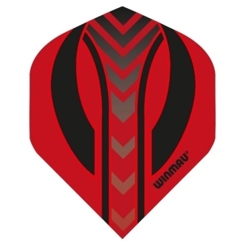Winmau Mega Standard Red & Black Winmau Mega Standard Red & Black