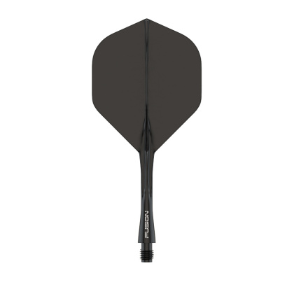 Winmau Fusion Integrated Flight & Shaft System Fluoro Black