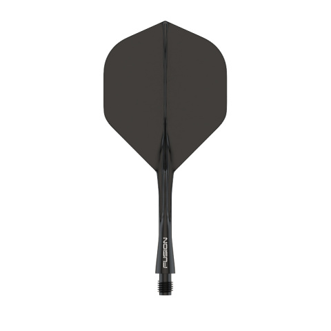 Winmau Fusion Integrated Flight & Shaft System Fluoro Black