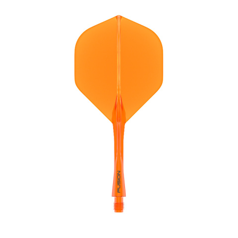 Winmau Fusion Integrated Flight & Shaft System Fluoro Orange