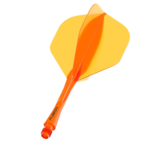 Winmau Fusion Integrated Flight & Shaft System Fluoro Orange Winmau Fusion Integrated Flight & Shaft System Fluoro Orange