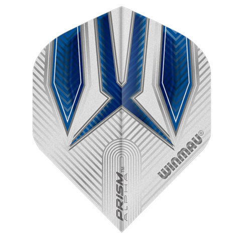 Winmau Prism Alpha Blue & White Winmau Prism Alpha Blue & White