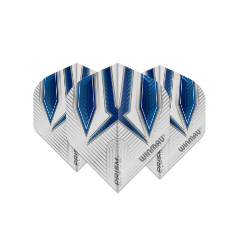 Winmau Prism Alpha Blue & White Winmau Prism Alpha Blue & White