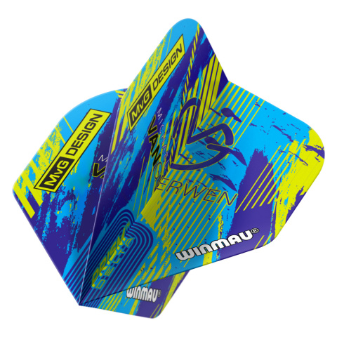 Winmau Prism Delta MVG Blue & Green Winmau Prism Delta MVG Blue & Green