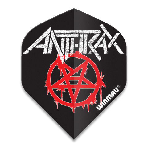 Winmau Rock Legends Anthrax Logo