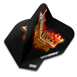 Winmau Rock Legends Judas Priest Flaming Logo