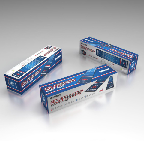 Winmau Outshot Dart Mat - Soft Feel Mata ochronna Winmau Outshot Dart Mat - Soft Feel Mata ochronna