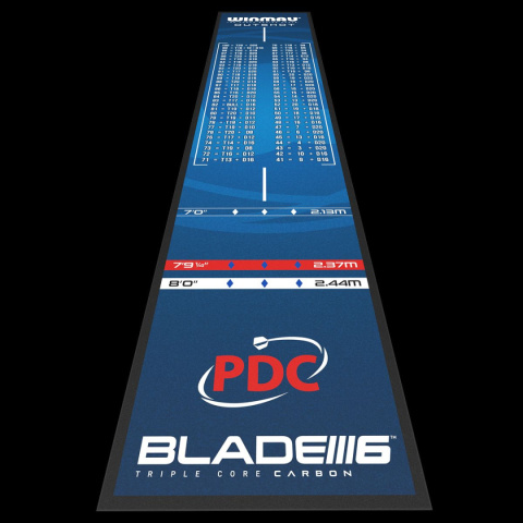 Winmau Outshot Dart Mat - Soft Feel Mata ochronna Winmau Outshot Dart Mat - Soft Feel Mata ochronna