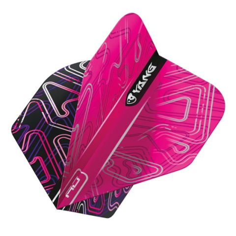Black & pink Yin Yang Black & pink Yin Yang